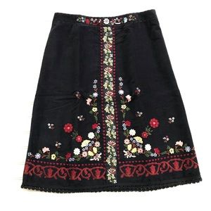 Anthropologie Sleeping on Snow Ukraine Skirt Sz 6